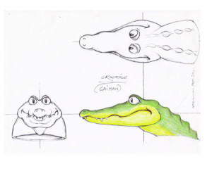 Martin P. Robinson puppet designs for Go Diego Go